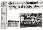 Campeonato Gaúcho - São Borja 1 x 2 Grêmio - Jornal Zero Hora.JPG